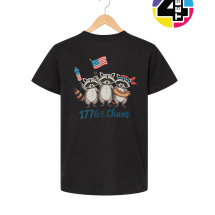 1776% Chaos Raccoons Youth Tee