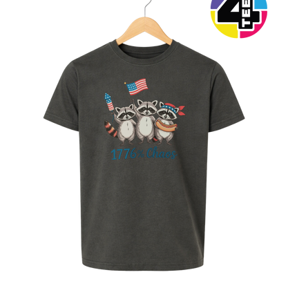 1776% Chaos Raccoons Youth Tee