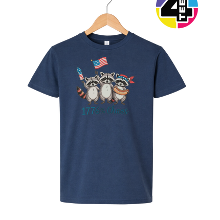 1776% Chaos Raccoons Youth Tee