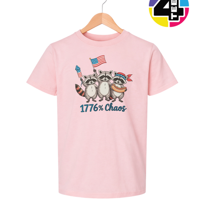 1776% Chaos Raccoons Youth Tee
