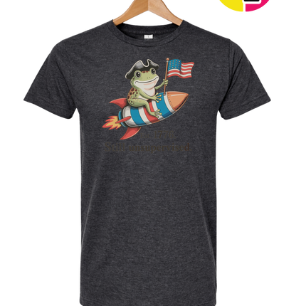 Still Unsupervised 4th Of July Frog Tee