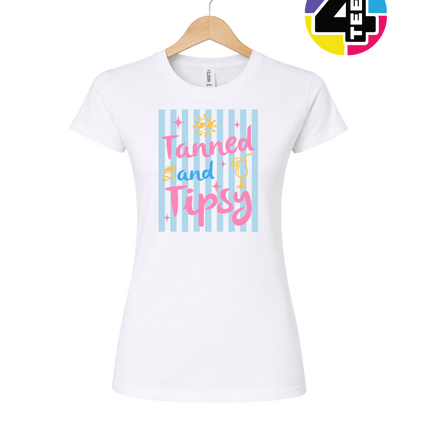 Tanned And Tipsy Women's Tee