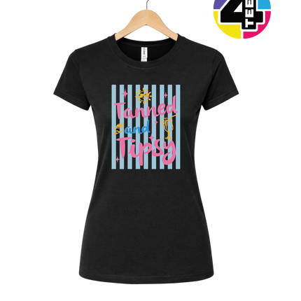 Tanned And Tipsy Women's Tee