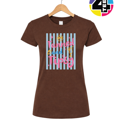 Tanned And Tipsy Women's Tee