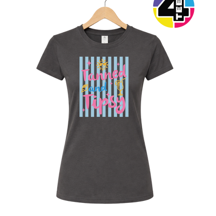 Tanned And Tipsy Women's Tee