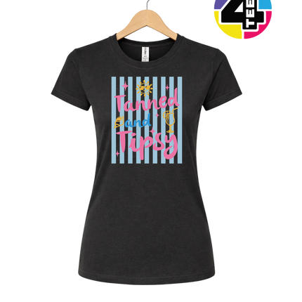 Tanned And Tipsy Women's Tee