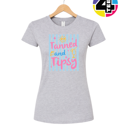 Tanned And Tipsy Women's Tee