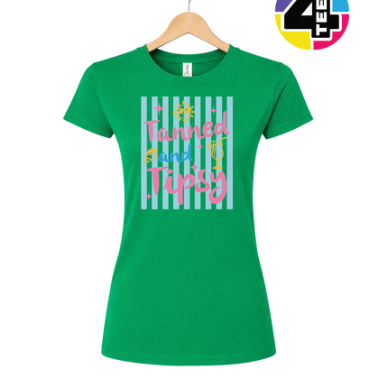 Tanned And Tipsy Women's Tee