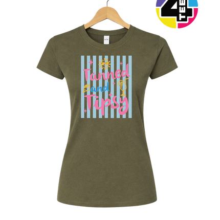 Tanned And Tipsy Women's Tee