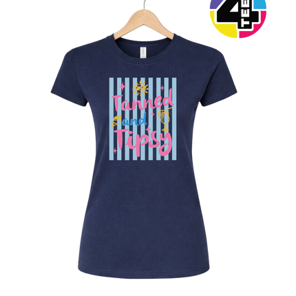 Tanned And Tipsy Women's Tee