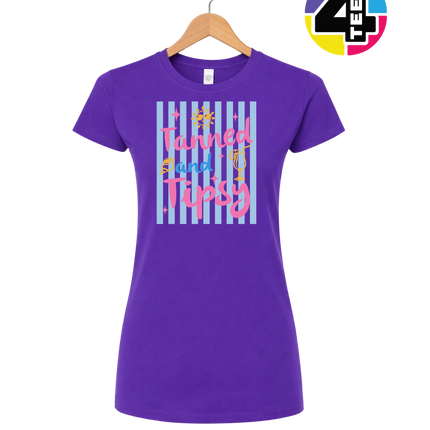 Tanned And Tipsy Women's Tee