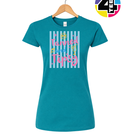 Tanned And Tipsy Women's Tee
