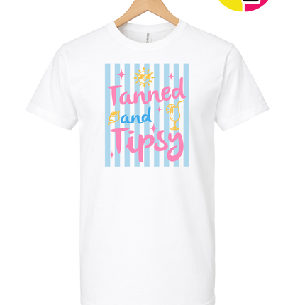 Tanned And Tipsy Tee