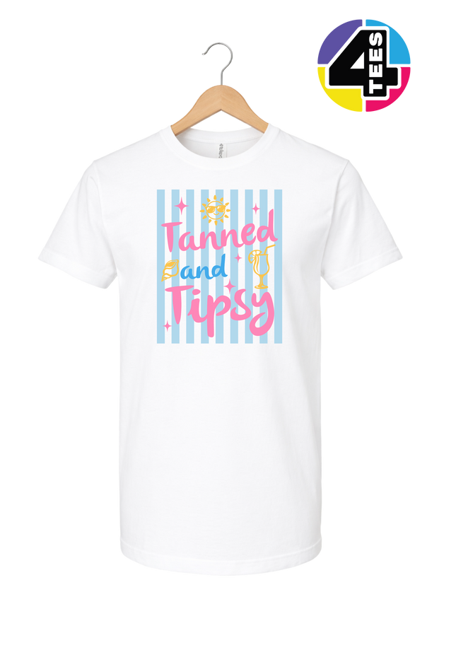 Tanned And Tipsy Tee