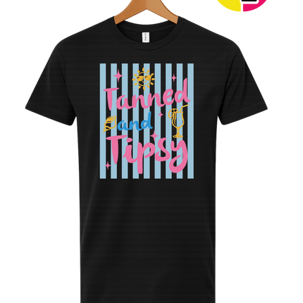 Tanned And Tipsy Tee