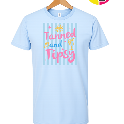 Tanned And Tipsy Tee