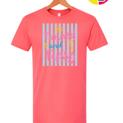 Tanned And Tipsy Tee