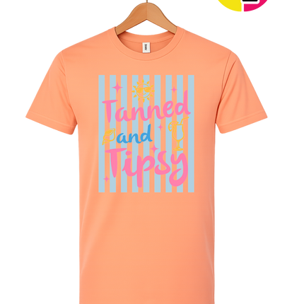 Tanned And Tipsy Tee