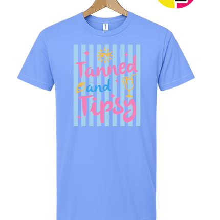 Tanned And Tipsy Tee