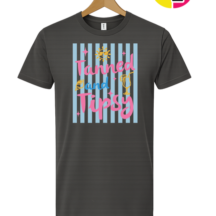 Tanned And Tipsy Tee