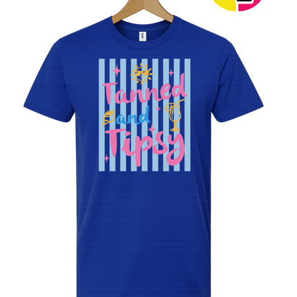 Tanned And Tipsy Tee
