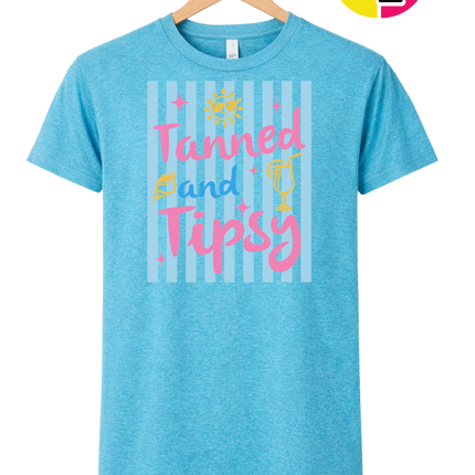 Tanned And Tipsy Tee