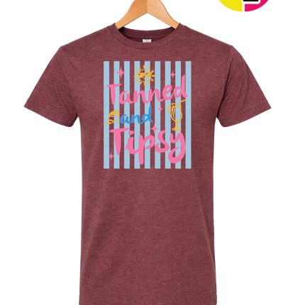 Tanned And Tipsy Tee