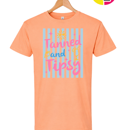Tanned And Tipsy Tee