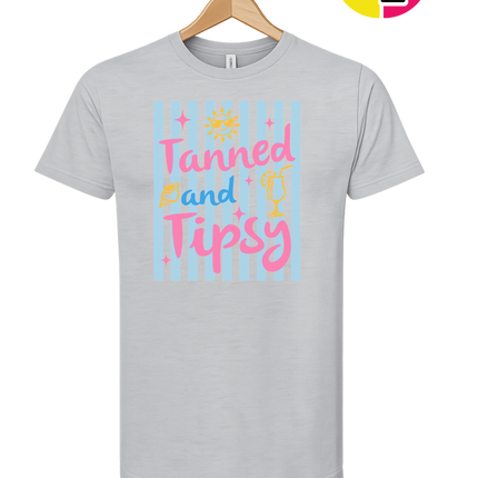 Tanned And Tipsy Tee
