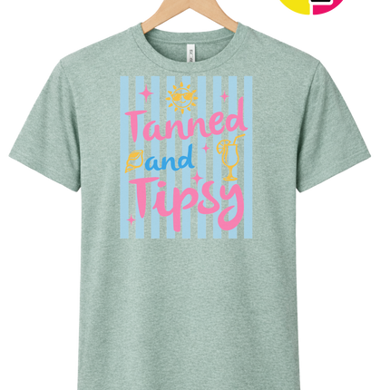 Tanned And Tipsy Tee