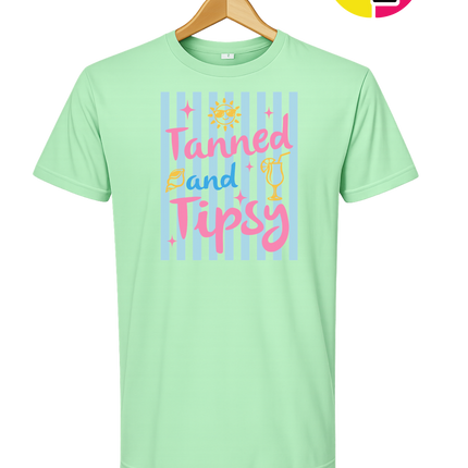 Tanned And Tipsy Tee