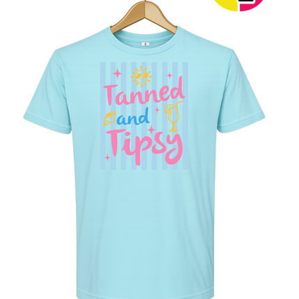 Tanned And Tipsy Tee