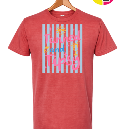 Tanned And Tipsy Tee