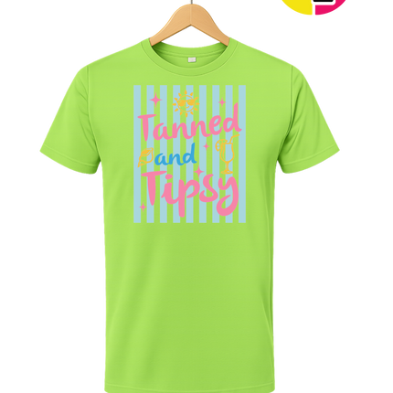 Tanned And Tipsy Tee