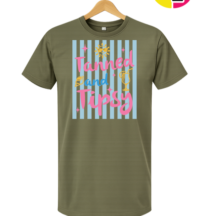 Tanned And Tipsy Tee