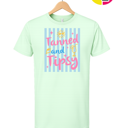 Tanned And Tipsy Tee