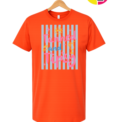Tanned And Tipsy Tee