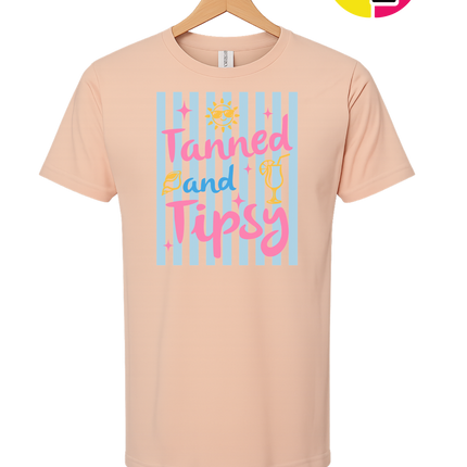 Tanned And Tipsy Tee