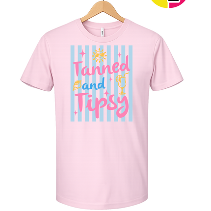 Tanned And Tipsy Tee