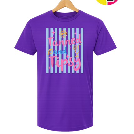 Tanned And Tipsy Tee