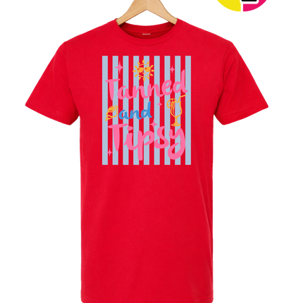 Tanned And Tipsy Tee