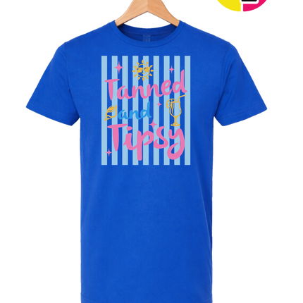 Tanned And Tipsy Tee