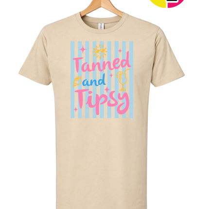Tanned And Tipsy Tee