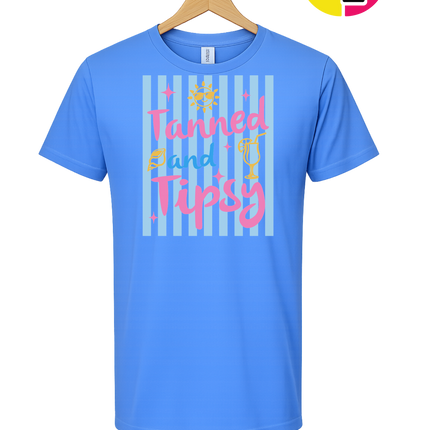 Tanned And Tipsy Tee