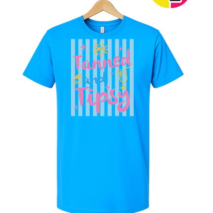 Tanned And Tipsy Tee