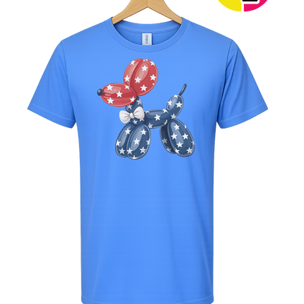 4th Of July Balloon Animal Tee