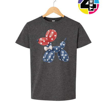 4th Of July Balloon Animal Youth Tee