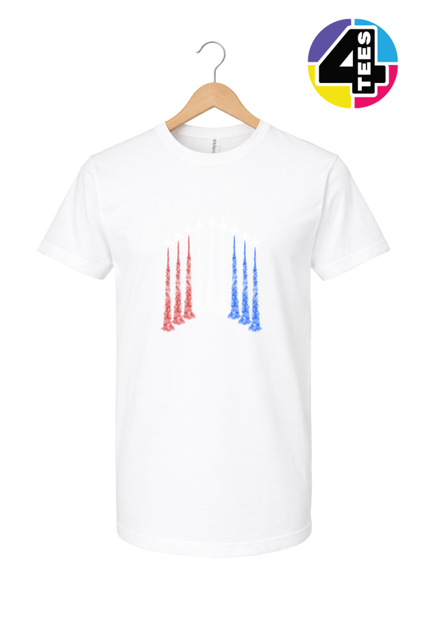 Patriotic Jet Flyover Tee