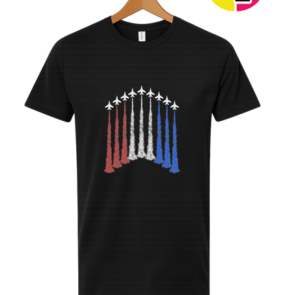 Patriotic Jet Flyover Tee