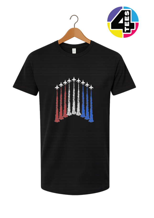 Patriotic Jet Flyover Tee